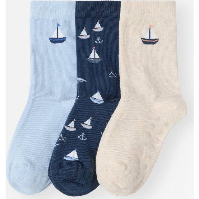 3-pack strumpor med halkskydd