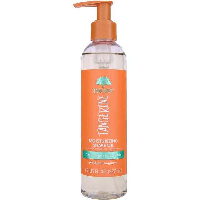 Tree Hut Bare Tangerine Moisturizing & Hydrating Bare Shave Oil | Made with Soothing Jojoba Oil | Gel-to-Oil Formula Helps Prevent Razor Bumps  Ingrow