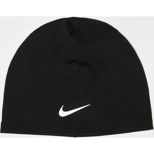 Nike - Svart traditionalbeanie Beanie - Peak Dri-fit Black Uncuffed Beanie @ Hatstore