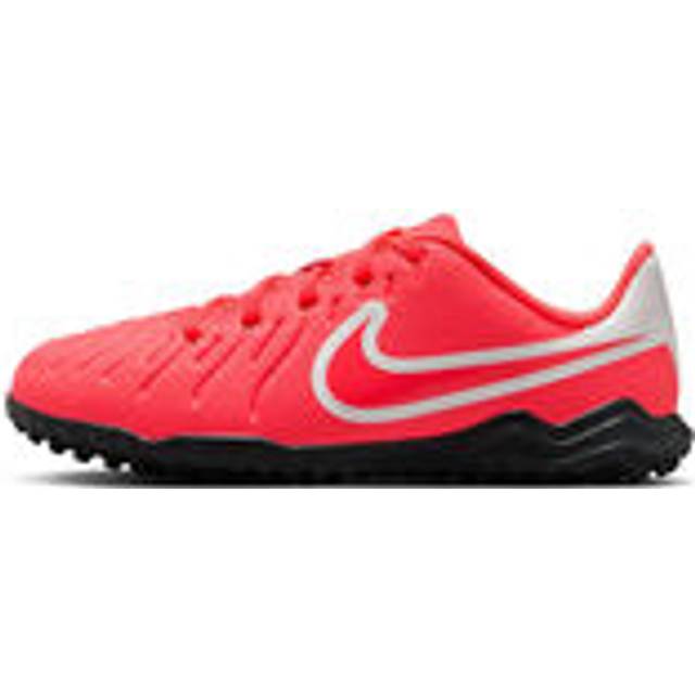 Nike Junior Tiempo Legend 10 Club TF Soccer Cleat Hot Lava/White-4.5