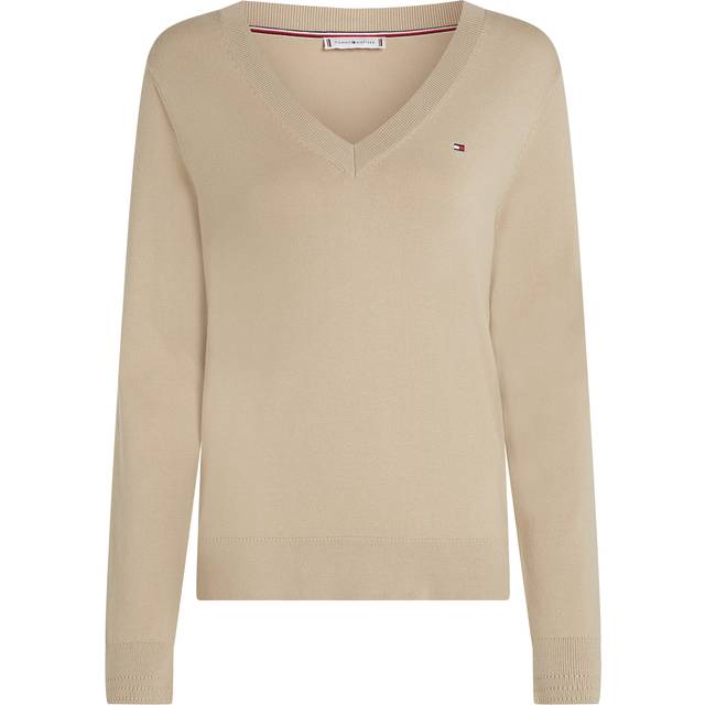 Pull à rayures - Beige - L