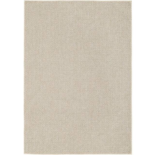LYDERSHOLM matta slätvävd, inom-/utomhus, beige, 200x300 cm
