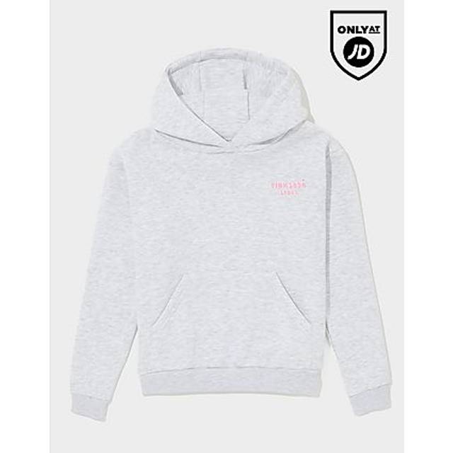 Pink Soda Sport Girls' Ripple Overhead Hoodie Junior, Grey
