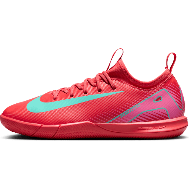 Nike Air Zoom Mercurial Vapor 16 Academy IC Mad Energy - Röd/Grön Barn - Inomhus (IC) - ['Röd'] (38½)