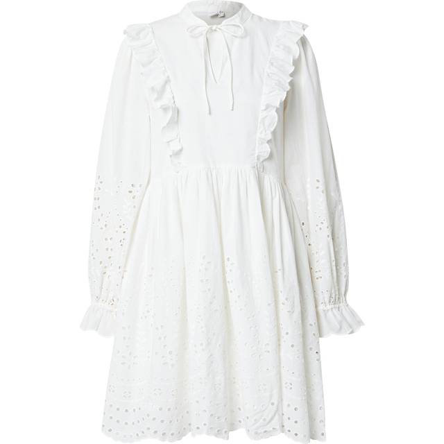 YAS Yasluma Ls Dress S. Noos |Vit |42