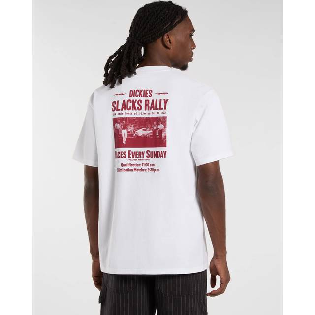 Dickies - Slacks Rally S/S Tee - T-shirt size XXL, white