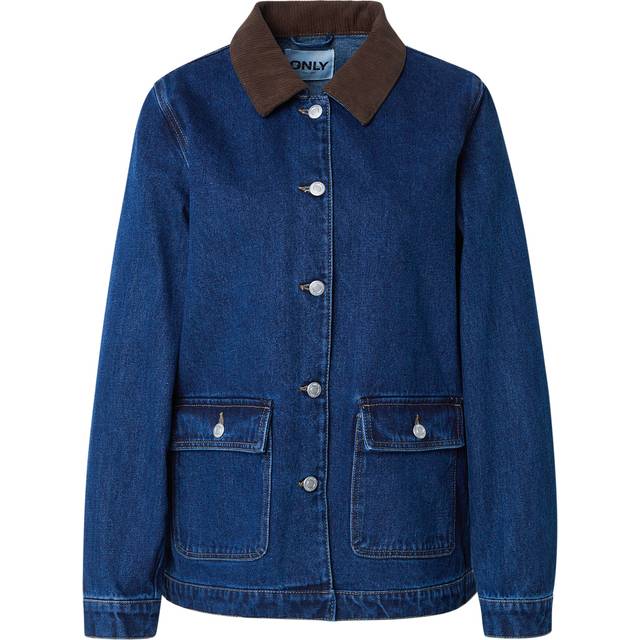 Women's jacket Only Frankie - Bleu