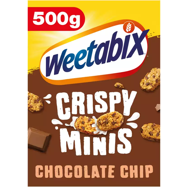 Weetabix Crispy Minis Chocolate Chip 500g