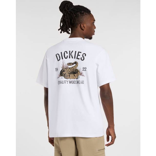 T-shirt Dickies Snake - Blanc - XL