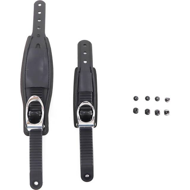 Set New High Quality Snowboard Binding Toe Ratchet Tongue Ladder Straps Black Cyan Plastic Ski Accessories Snowboarding