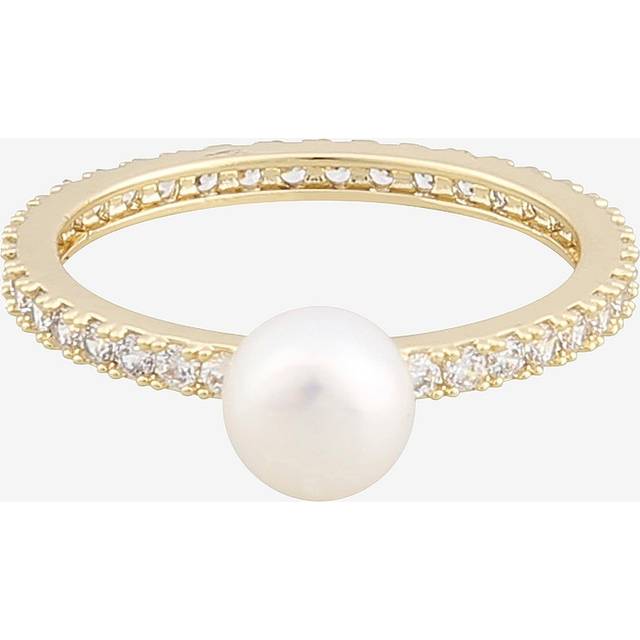 SNÖ Of Sweden Rio Small Pearl Ring Gold White M