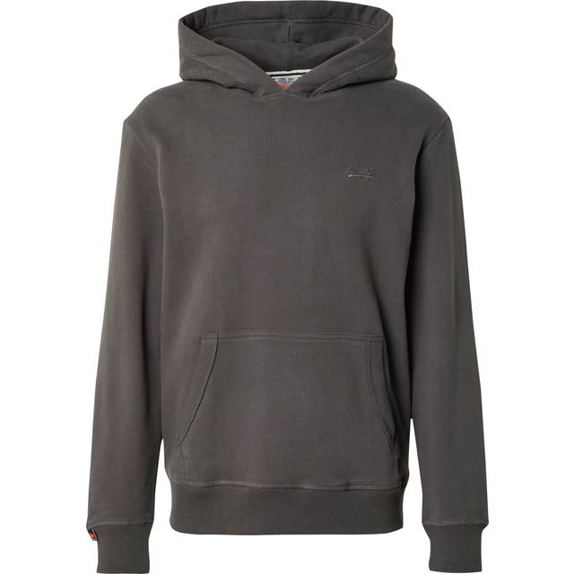Men's Superdry Men's Essential Logo Hoodie HB Vintage Black - Size: 44
