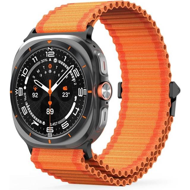 Dux Ducis Samsung Galaxy Watch Ultra 47mm Active nylonarmband, Orange