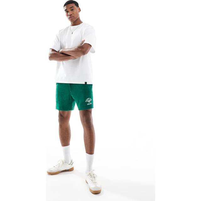 Polo Ralph Lauren – Prepsters Tennis Club – Gröna shorts i bomullsfrotté-Grön/a