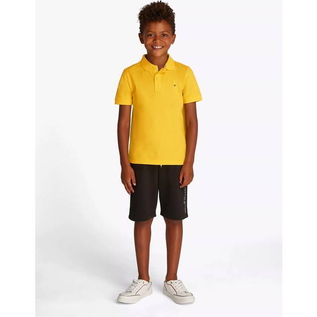 Tommy Hilfiger Boys Yellow Cotton Polo Shirt - 4 year