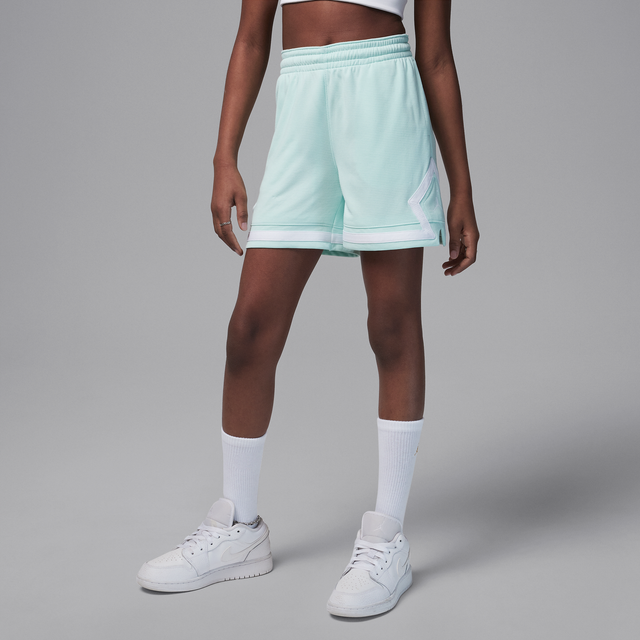 Jordan Diamond Unisex Shorts - Green - Size: 12 - 13 Years - Foot Locker