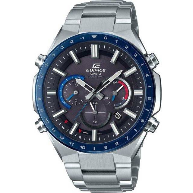 CASIO EDIFICE EQW-T660DB-1BJF [EDIFICE Radio Saphire Solar Flat Bezel /Racing Color BEZEL IP] Round