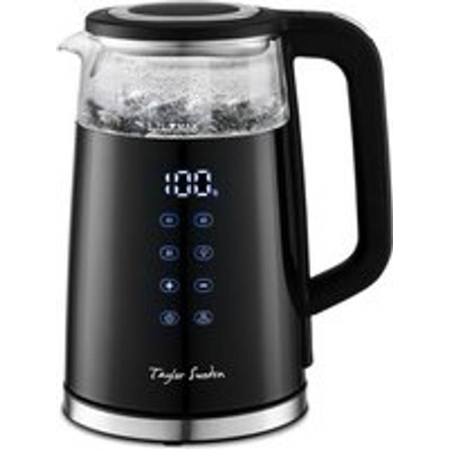 Taylor Swoden Electric Kettle with Temperature Control, Digital Display Double- Walled Insulated Kettle Cordless, Keep Warm Automatic Shut-Off Boil