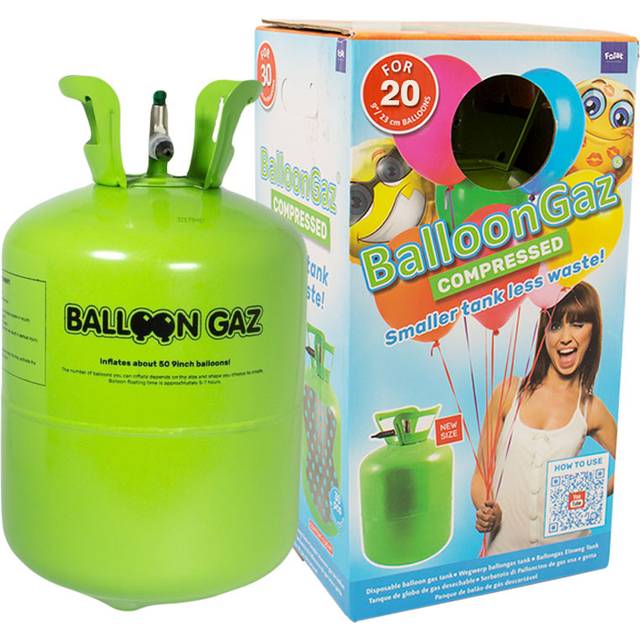 Folat Helium På Flaske Lille Til 20 Balloner