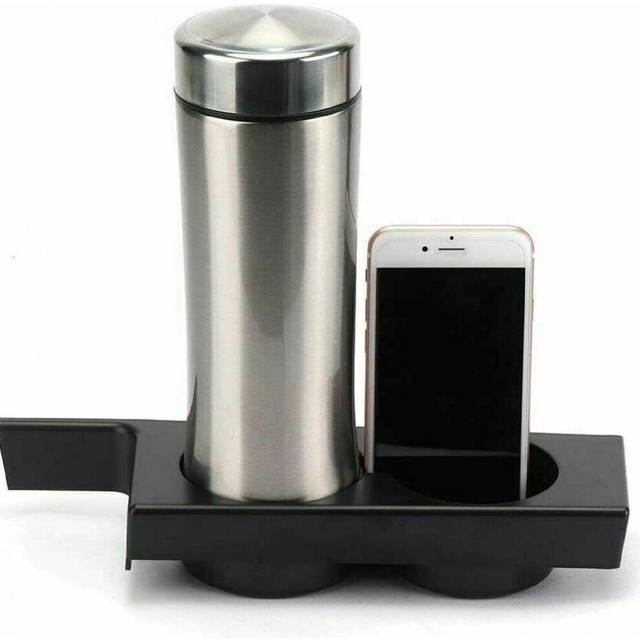 Car Cup Holder Modified Parts Black Front Drink Bottle Stand Container Hook Rack for BMW 5 Series M5 E39 97-03 Car Accessories