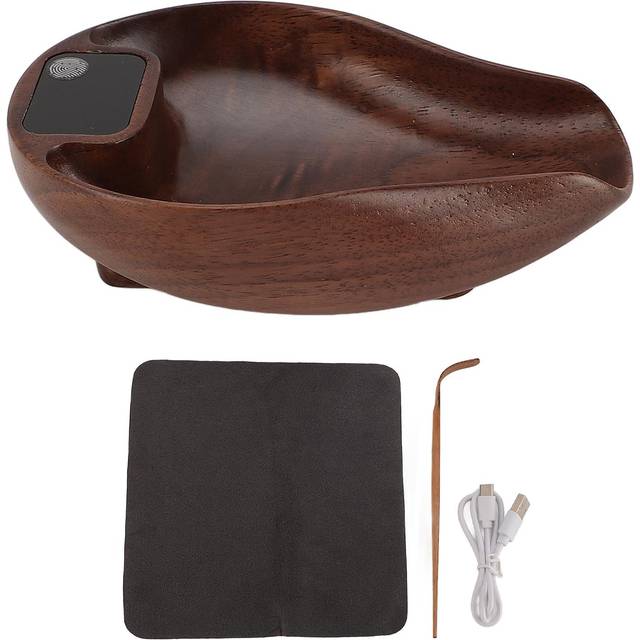 Wooden Tea Scale High Accuracy 0.1g 0.01oz Resolution 0.3 to 200g Rechargeable Elegant Kitchen