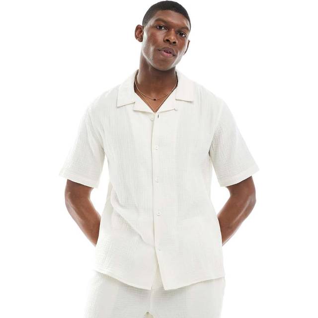 Only & Sons   Short sleeved Shirt ONSKYLE  - EU L - Beige - EU L