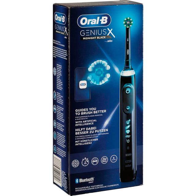 Oral-B Genius X Midnight Black Elektrisk tandborste
