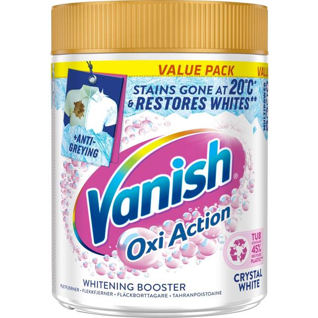 Vanish White Oxi Action Laundry Booster Powder 940 g