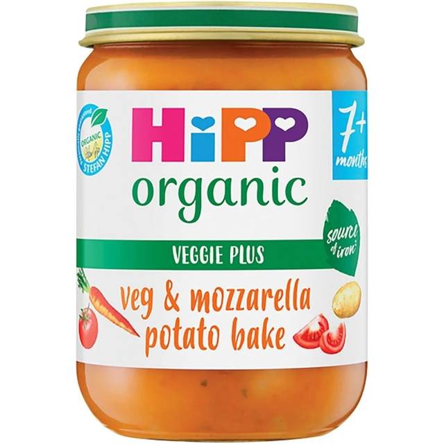HiPP Organic Vegetables & Mozzarella Potato Bake Baby Food Jar 7+ months 190g
