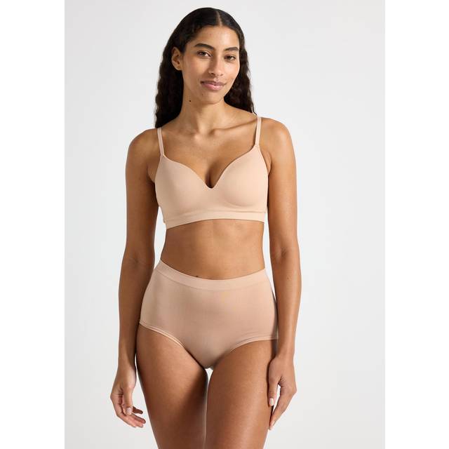 3-pack seamless trosor med hög midja