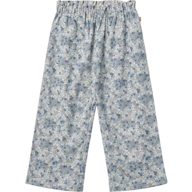 Wheat Jersey Bukser Liza Stl. 110 / 5 år fepojkar - Byxor Från Magasin - Blue Summer Flowers (110 / 5 år)