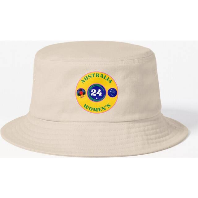 Bucket Hat You Can Play Australia Womens Soccer Evolution Future Of The Beautiful Game No 24 In White Adult in 10 Stylish Colors