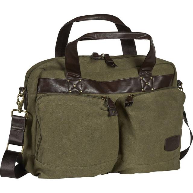 Swedteam Crest Briefcase Bag Ivy Green