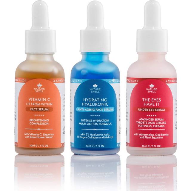 Nature Spell Supreme Serum Skincare Trio 3 x 30ml