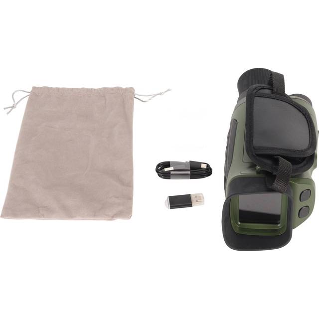 Night Vision Monocular 2.5KD 1080P Rechargeable Support Photo Taking Video Recording Digital green