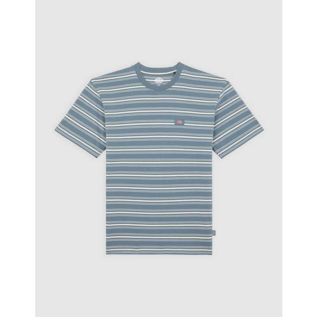 Dickies Mens Stormy Weather Lewistown Stripe T-Shirt - Grey - X-Large