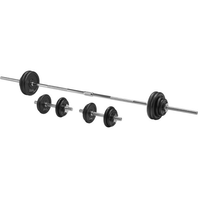 Skiv-/hantelstångset 50kg