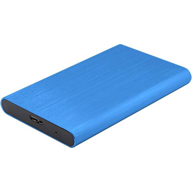 Bärbar HDD extern hårddisk 2 tb / 1 tb / 500 GB/120 gb, 2,5 tum Usb 3.0 säkerhetskopieringslagring, lämplig för stationära datorer, bärbara datorer, Ps4, Xbox, Smart TV (320 GB, blå)