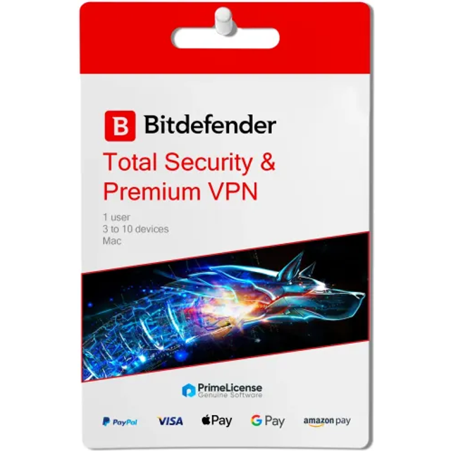 BitDefender Total Security + Premium VPN