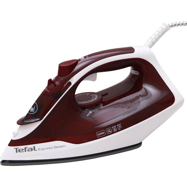 Tefal Express Steam Iron - Burgundy - Purple