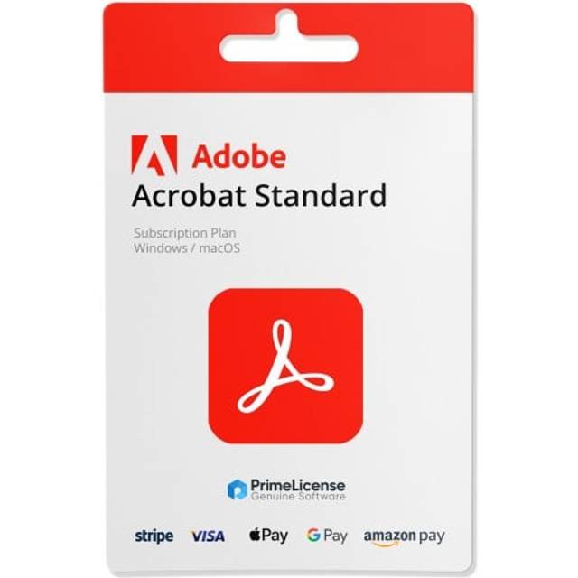 Adobe Acrobat Subscription Plan (Pro/Standart)