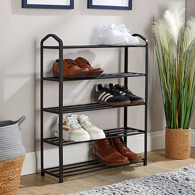 (5 Tier Shoe Rack) 4 / 5 Tier Shoe Storage Rack Footwear Stand Shelf Hallway