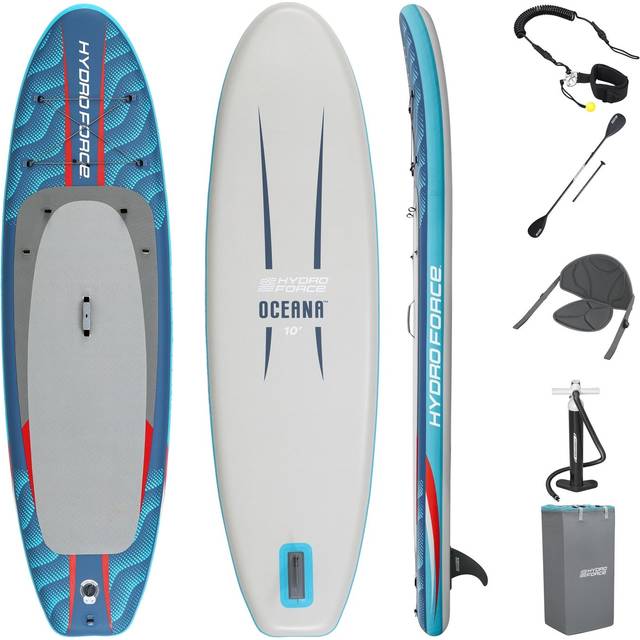 Hydro Force Oceana 10' Stand-Up Paddleboard and Kayak Set