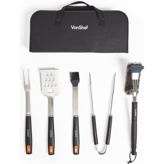 5pc BBQ Tool Set And Bag