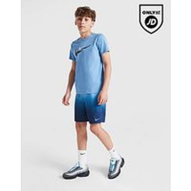 Nike All Over Print Fade Swim Shorts Junior - Blue - XL