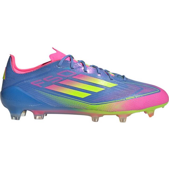 adidas F50 Elite FG Celestial Victory - Blå/Lucid Lemon/Lucid Pink - Gräs (FG) - ['Blå'] (39⅓)