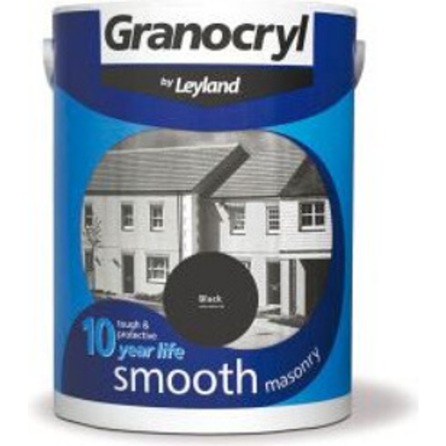 Granocryl Smooth Masonry 5L Black - 303137