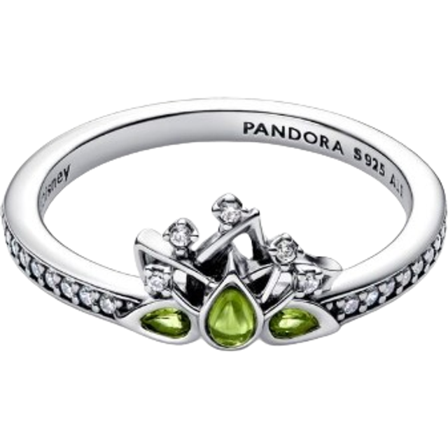 Pandora Disney Princess Tiana Tiara Ring - 50 - Silver