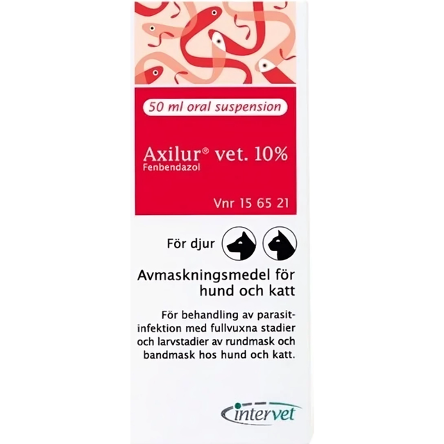 Axilur vet., oral suspension 10 %, 50 ml