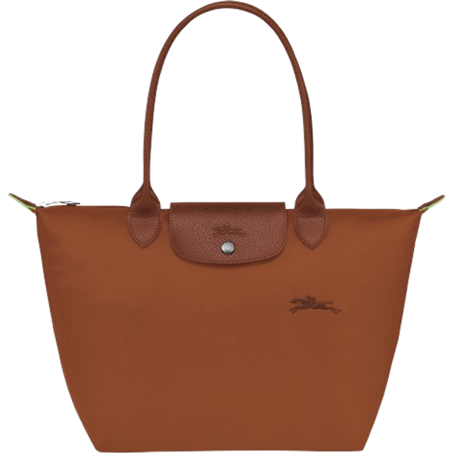 バッグ・カバンその他 Longchamp Le Pliage Green Tote Bag M Cognac Longchamp Le Pliage Green Medium Nylon Tote Bag Cognac • Price »